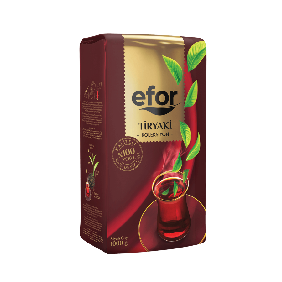Efor Tiryaki Koleksiyon Dökme Çay - 1000g Efor Tiryaki Koleksiyon Dökme Çay - 1000g