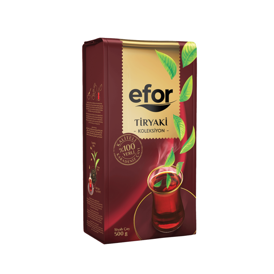 Efor Tiryaki Koleksiyon Dökme Çay - 500g Efor Tiryaki Koleksiyon Dökme Çay - 500g